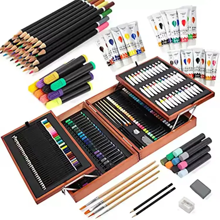 174 piezas Set de arte