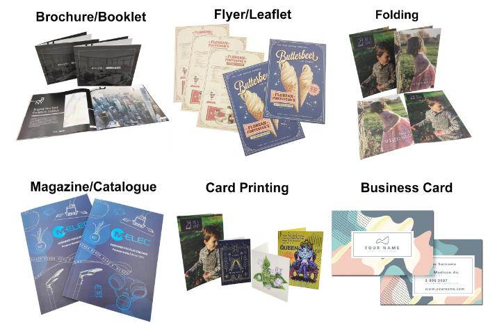 ¿Cómo ayudan los productos de impresión a su marketing, como: Notepad, Notebook, Calendario y Carpeta de archivos de presentación en papel?