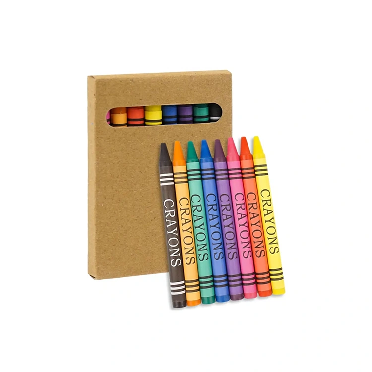 Crayón de cera de varios colores para niños