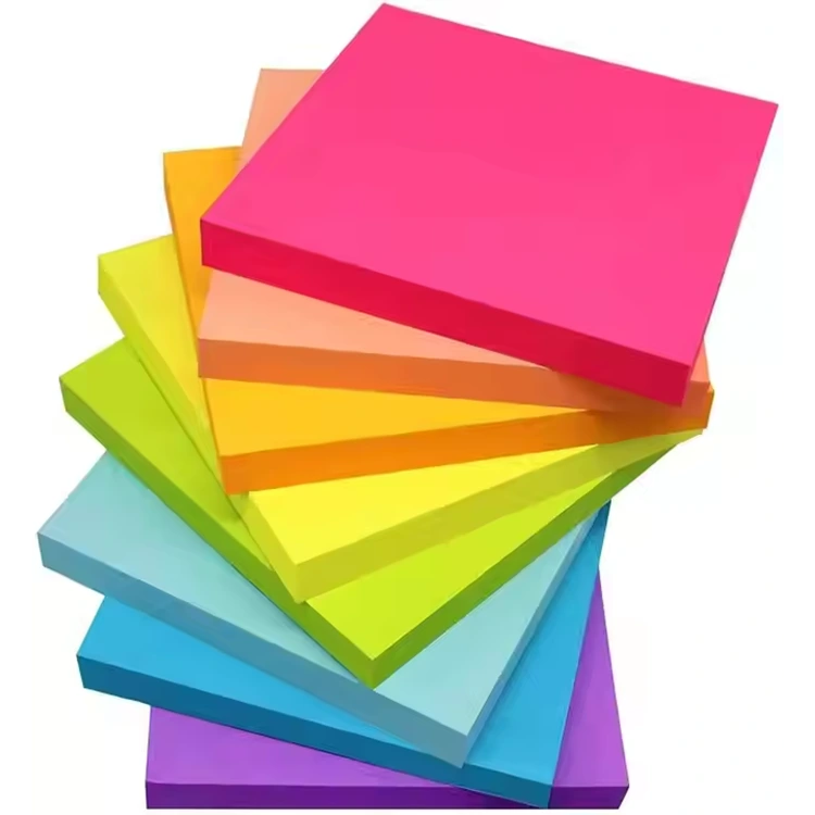 Notas adhesivas multicolor