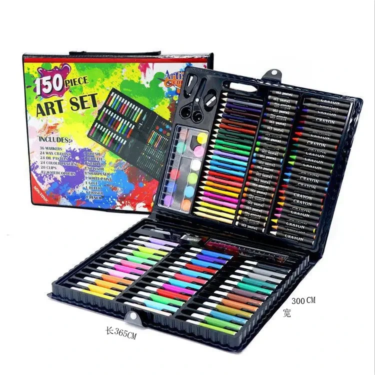 Dibujo de arte de caja de plástico para niños